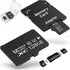Generic 128GB 2-Pack MicroSDXC Cards A1 U3 V30 SD Adapter USB Reader High