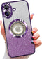 Misscase for iPhone 17 Magnetic Glitter Case Compatible with MagSafe,Full Protection Slim Shockproof