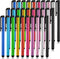 Outus 30 Pieces Slim Stylus Pens for Universal Touch Screens, Compatible with iPhone, iPad, Tablet (10 Colors)