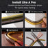 18 100 Markings,14 GEARit Speaker Wire Gauge ft,Speaker Cable with Foot Markers & Polarity Gauge Wire for Car Audio