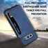 Asuwish Wallet Case for Samsung Galaxy S10e - PU Leather, Tempered Glass Protector, Credit Card Holder, Rugged Stand,