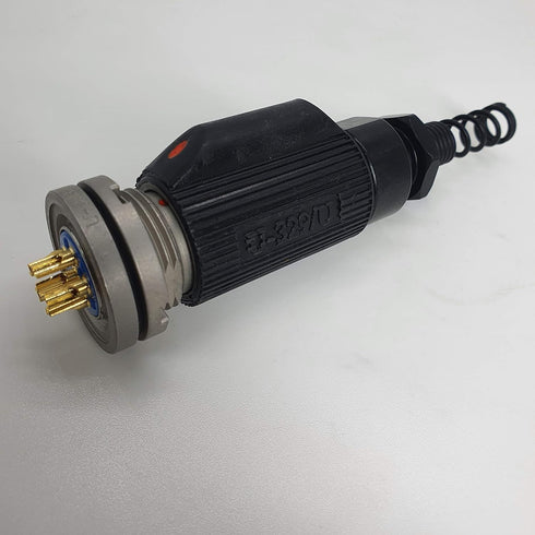 Military Audio Connector U-329/U & U-283/U 1 Set (MIL-C-55116, 6Pin Male & Female for PRC-148, 152)