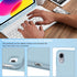 KVAGO iPad 10th Generation Case with Keyboard, 10.9 inch 2022, Detachable Wireless Keyboard, Light Blue