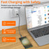 JXMOX 60W Short USB C to USB C Cable (2 Pack, 1ft) - Fast Charger for iPhone 15 Pro Max, MacBook Pro, Samsung Galaxy