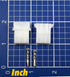Strobe 3 Pin Connector AMP Power Supply Bulb, Female Male Sockets Pin for Whelen, Pack of 3 Set