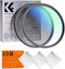 K&F Concept 77mm UV CPL Lens Filter Kit, 18 Multi Layer Coatings Circular Polarizer Filter & MC UV Protection Filter Set