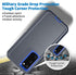 Anloes Heavy Duty Shockproof Case for Samsung Galaxy S20 5G, Rugged Protective 3 in 1 Bumper Cover (Blue)