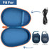 Travel Case Replacement for JBL Clip 5/Clip 4 Bluetooth Speaker, Ultra-Portable Protective Storage Bag for Charger, Blue