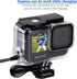 Suptig Waterproof Housing Case for Gopro Hero 12/11/10/9 Black, Dive Case Charging Case, Waterproof to 164Ft