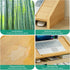 Ufine Bamboo Laptop Stand for Desk, Adjustable 3 Heights Notebook Stand with 2 Tier Storage Shelf, Home Office Organizer