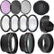 Ultra Deluxe Lens Kit for Nikon D3400, D3500, D5600 with 18-55mm Lens, Sony A7, A6000 - Includes 7pc Filter Set