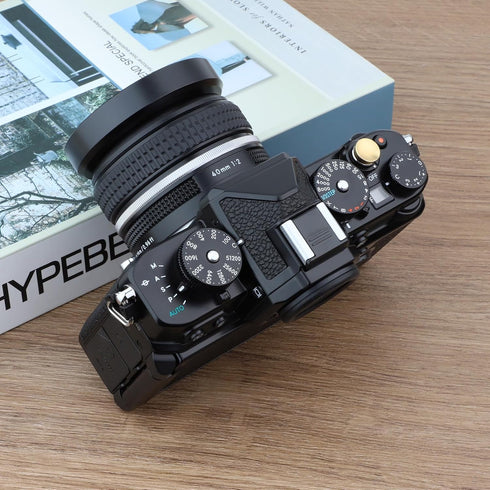 Haoge Metal Lens Hood for Nikon NIKKOR Z 40mm f/2, Z 28mm f/2.8, Compatible with 52mm Filters
