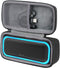 co2CREA Hard Travel Case for DOSS SoundBox Pro Portable Wireless Bluetooth Speaker (Black)