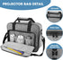 14" 11" 4" ZKOO Projector Carrying Case, Projector Bag Compatible with Most Projectors, Includes Storage Pockets