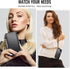 Defencase iPhone 11 Wallet Case, RFID Blocking Card Holder for Women and Men, PU Leather Magnetic Snap Flip Case, Coffee