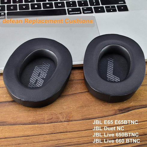 Live 650 BTNC E65BTNC Cooling Gel Ear Pads Replacement Cushions, High-Density Noise Isolation Foam, Compatible with JBL
