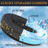 SoloWIT Cooling-Gel Ear Pads for Bose QuietComfort 35/QC35 II, Replacement Cushions with Noise Isolation Foam