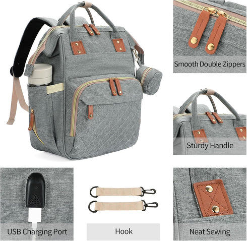 Backpack 15.6 inch Backpack Daypack GAEKEAO Laptop for Women Travel Work Purse with USB Port Casual for Nurse Teacher