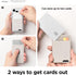 elago Magnetic Wallet Card Holder for 2 Cards, Compatible with MagSafe for iPhone 15/14/13/12 Series, Secure Phone