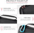Hard Shell Case for JBL Flip 6 5 4, Wireless Waterproof Portable Speaker (case only)