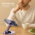 FANCYCOLLECTION 360 Rotating Metal Phone Stand - Adjustable Mobile Kickstand for All Smartphones, Compatible