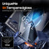 UniqueMe for Samsung Galaxy S24 Ultra Screen Protector, Case Friendly HD Clear Anti-Scratch 9H Tempered Glass 2 Pack +
