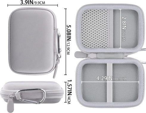 Baval Hard Carrying Travel Case for PLAUD Note/Note Pro AI Voice Recorder,Compatible with Digital Recorder and Magnetic