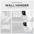 BRAINWAVZ Adhesive Wall Mount for VAVA Baby Monitor Camera (VA-IH006) - Easy to Install, No Mess