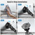 Keuvirya 4.7-12.9" 12.9 360 Heavy Duty Aluminum iPad Suction Mount for Truck Car, Anti-Shake Dashboard Windshield
