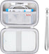 Hard Carrying Case for Canon Ivy 2 Mini Photo Printer, Wireless Bluetooth Portable Printer, Grey with Mesh Pocket