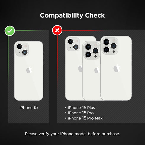 ENCASED 15 (2023) Hand Strap Grip Case, Designed for iPhone Case with Finger Loop Comfortable Silicone Phone Holder