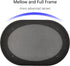 4" x 6" Speaker Grill Covers, Car Speaker Subwoofer Guard Protector, ABS Plastic Frame with Metal Mesh, Black - 2Pcs