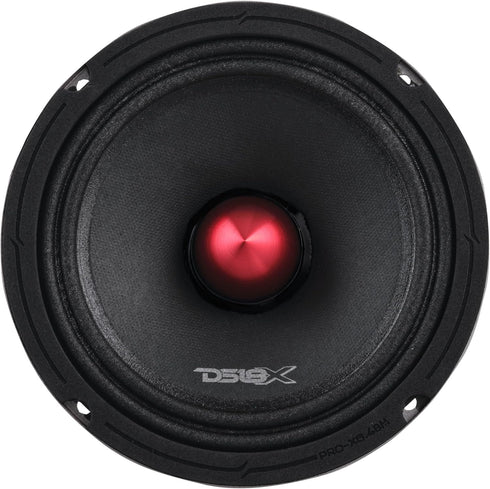 DS18 PRO-X6.4BM Loudspeaker, 6.5", Midrange, 500W Max, Premium Quality Audio Door Speakers for Car or Truck