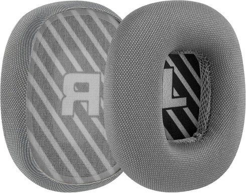 Geekria Comfort Mesh Fabric Replacement Ear Pads for Astro Gaming A10 Gen 2 Headphones Ear Cushions, Headset Earpads, Ear Cups Cover Repair Parts (Grey/Black)