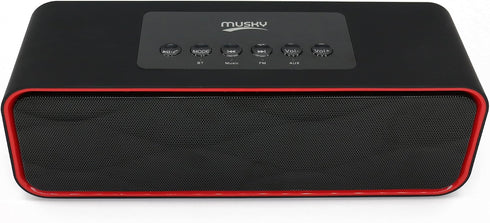i-Tentek 10W MP3, Portable Bluetooth Stereo Speaker, with Acoustic Drivers,FM Radio & Handsfree Speakerphone, Slots