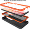 MXX Case for Galaxy S21 Ultra, 3-Layer Heavy Duty Body Bumper Cover, Shock Protection for Samsung Galaxy S21 Ultra 5G