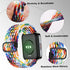 3 Pack Braided Nylon Adjustable Replacement Bands for SKG V7 Pro/ENOMIR/Tensky Smartwatch for Women Men