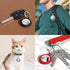 oakxco Silicone Airtag Keychain Holder, Cute Accessories for Kids, Luggage, Car Dog Collar, Waterproof Tracker (Red)