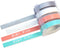 Motex Refill Tape for Embossing Label Maker, 4 Color Tapes, 3/8-Inch (Baby Pink, Baby Mint, Silver, Transparent)