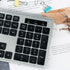 Wireless Keyboard and Mouse, 2.4GHz Cordless Combo, Optical Mouse, Plug and Play USB Receiver, Compatible with Windows,