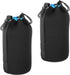 PATIKIL Camera Lens Bag, 2 Pcs 3.9" IDx9.8 H Drawstring Pouch with Thick Protective Neoprene for DSLR Lens