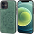 Vaburs Wallet Case for iPhone 12 and iPhone 12 Pro, 6.1 Inch Embossed Mandala Pattern Flower PU Leather with Card Holder