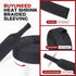 BuyUneed 2:1 (3/8" 30ft) Heat Shrink Fabric Tubing Braided Sleeving - Abrasion Protection Flexibility Wiring Harness