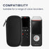 kwmobile 4.5 1.8 inches (11.5 4.5 cm) Neoprene Voice Recorder Case Compatible with Universal Voice Recorder - Inside