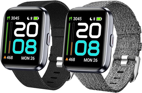 ID208 Plus Smart Watch Band, Lamshaw Breathable Nylon Replacement Strap for Quican ID208 Plus 1.8 Inches
