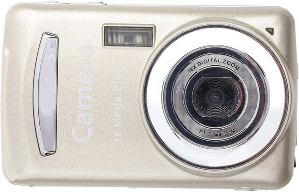 VINGVO Mini Digital Camera, 720P HD Compact Portable Camcorder with 2.4 inches LCD
