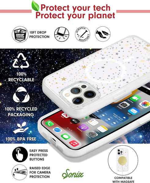 Sonix Phone Case for iPhone 13 Pro Max / 12 Pro Max | Compatible with MagSafe | 10ft Drop Tested - Starry Night