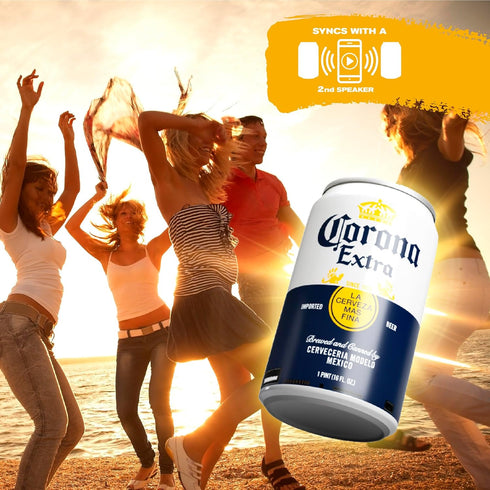 Corona Can Beer Bluetooth Speaker, Portable Wireless Can Shaped Bottle Speaker for Outdoor and Indoor