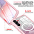 Hekodonk Glitter Case for Samsung Galaxy S24 Plus, Compatible with MagSafe, Full Body Shockproof with Screen & Camera
