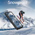 Waterproof Case for Samsung Galaxy A14 4G/5G, Snowproof, Dustproof, Shockproof, Full Body Protection, Black